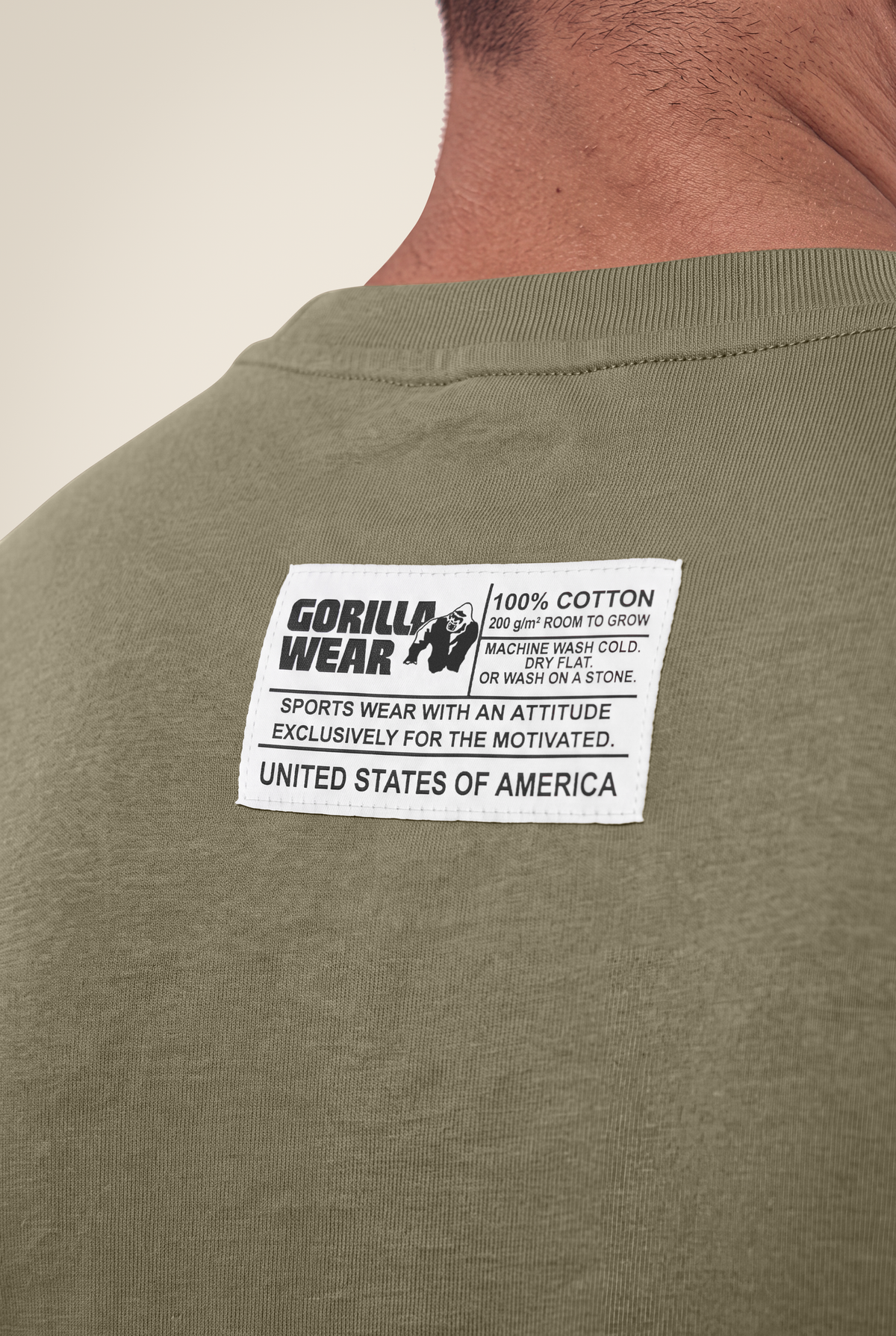 Gorilla Wear Classic T-Shirt T-Shirt & Tops Army Green