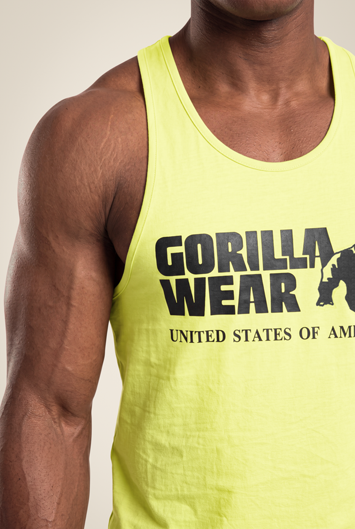 Gorilla Wear Classic Tank Top Tank Top Wild Lime
