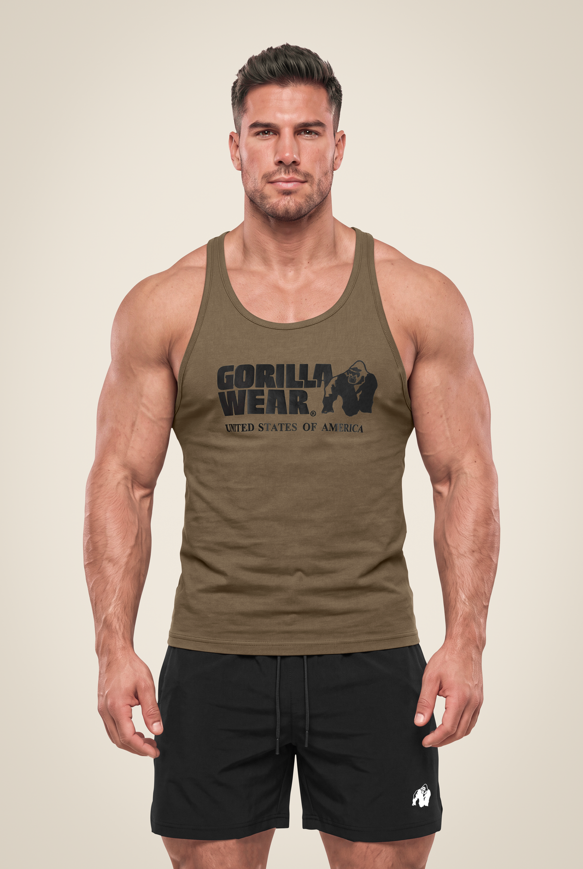 Gorilla Wear Classic Tank Top Tank Top Army Green