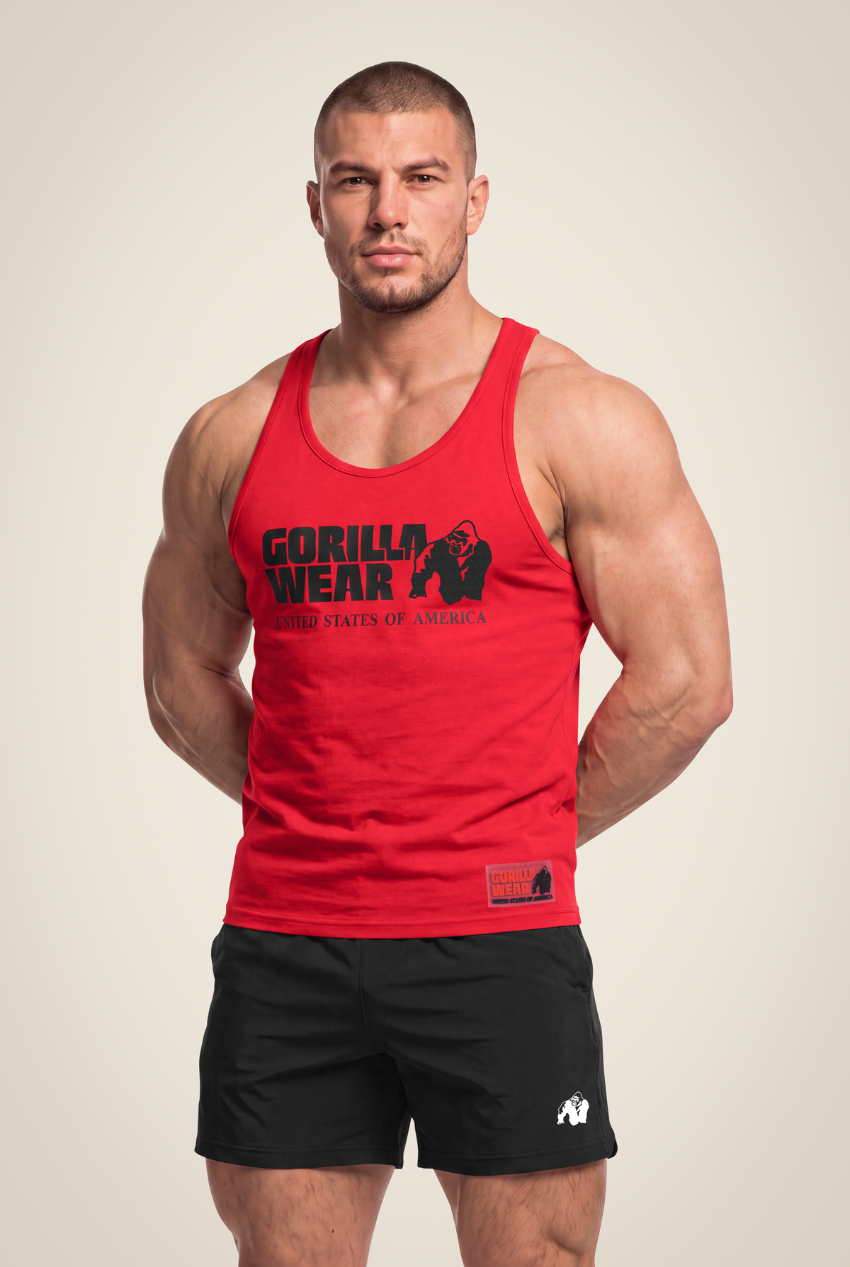 Gorilla Wear Classic Tank Top Tank Top Red