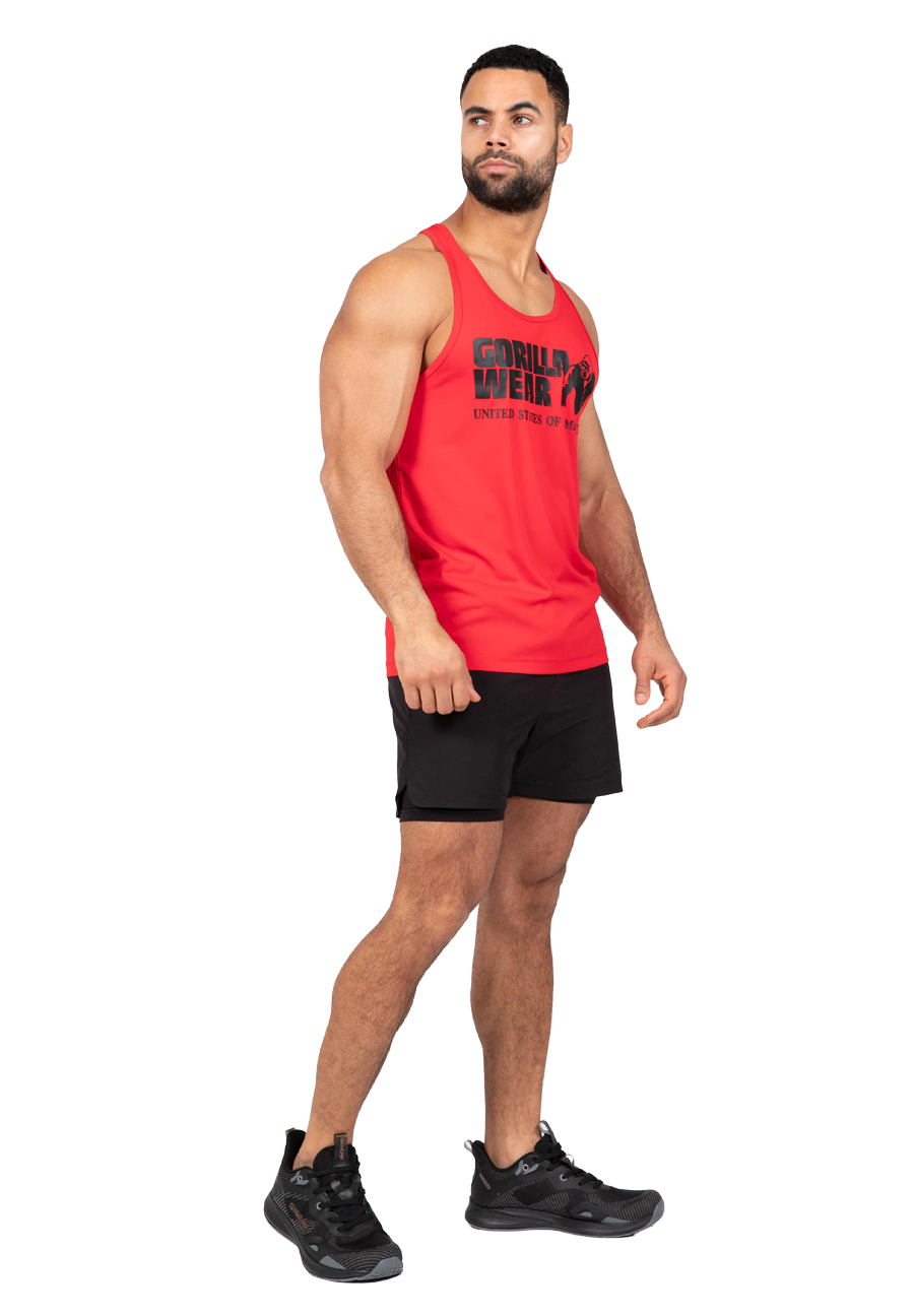 Gorilla Wear Classic Training Tank Top Tank Top Red