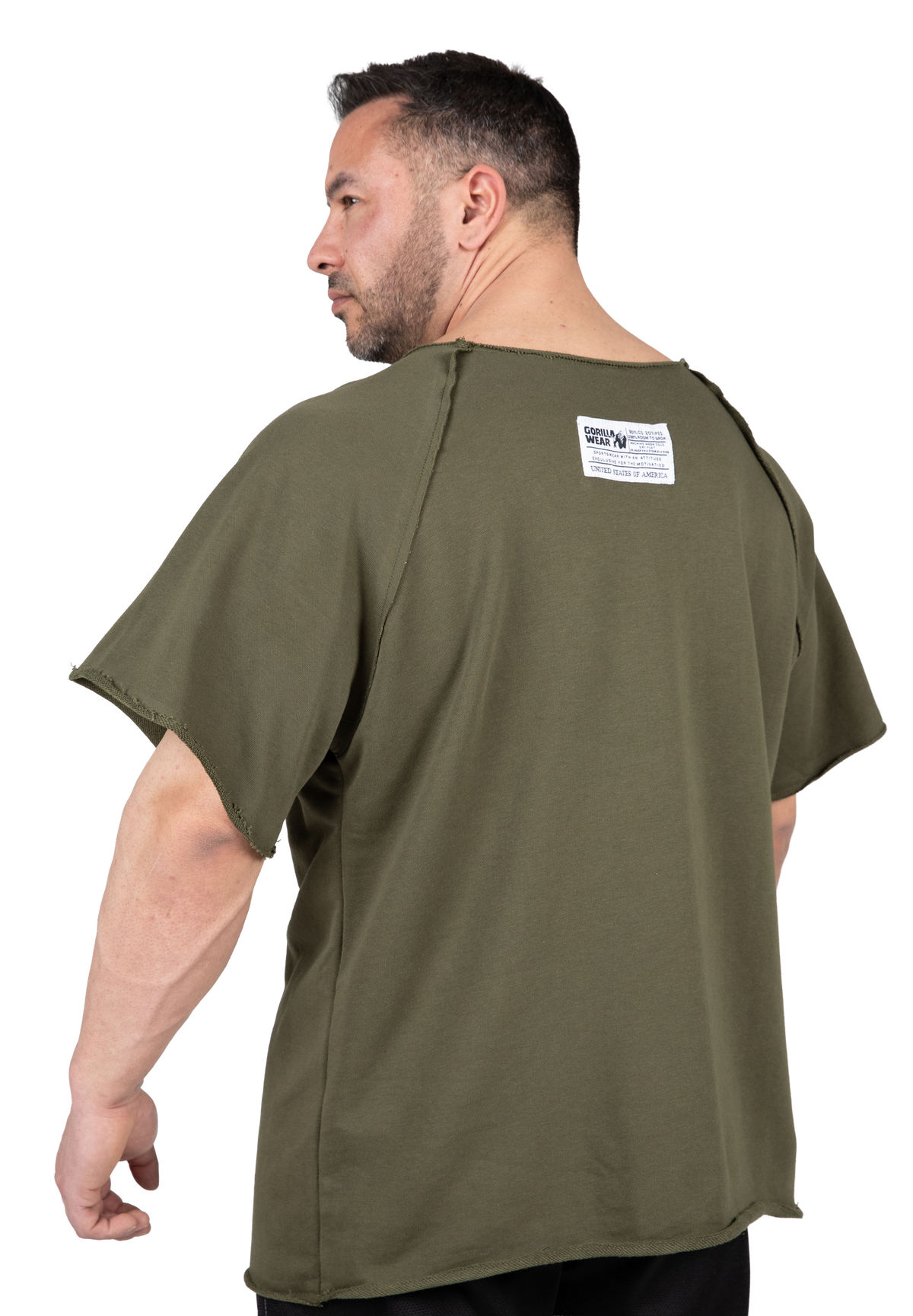 Gorilla Wear Classic Workout Top T-Shirt & Tops Army Green