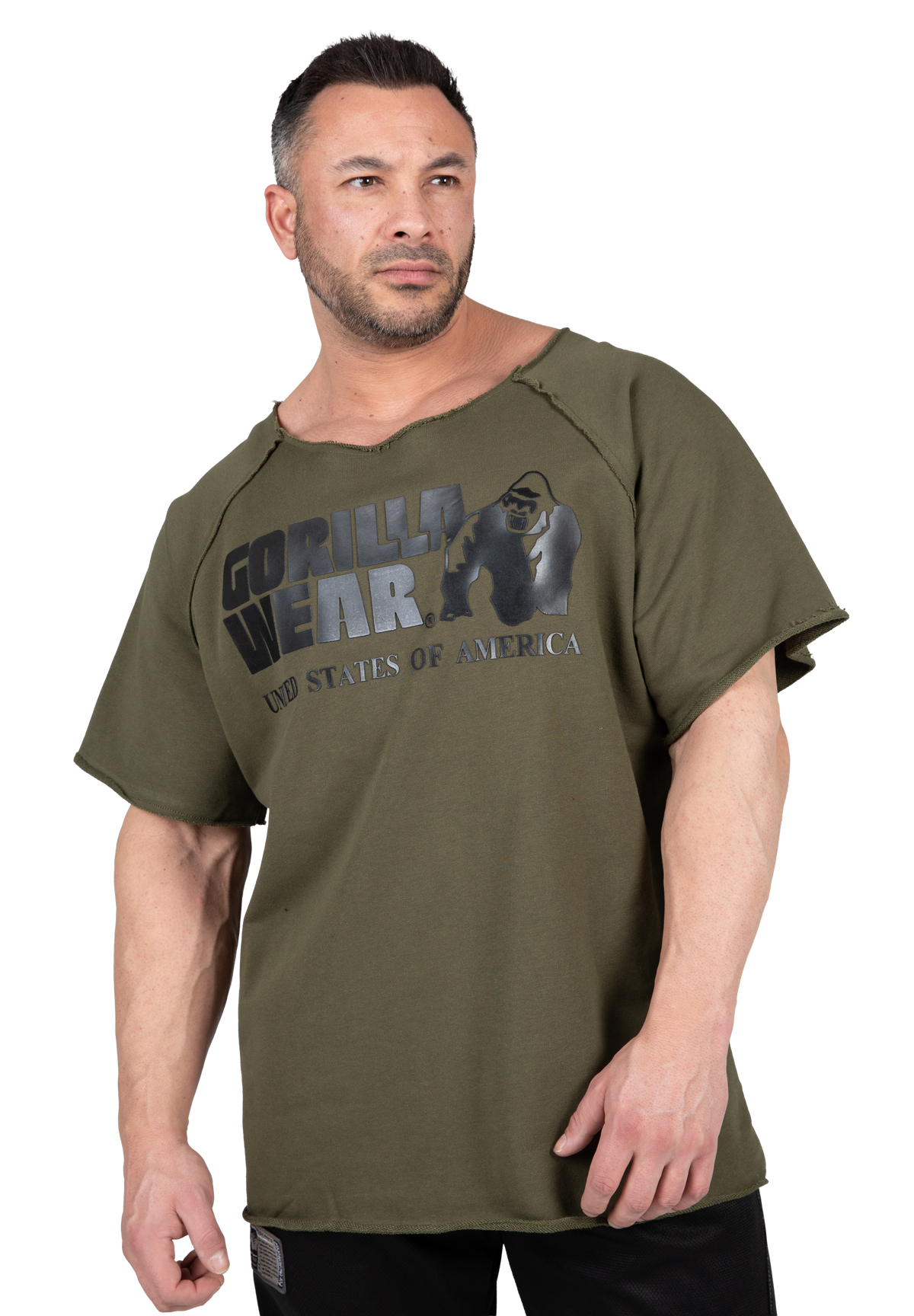 Gorilla Wear Classic Workout Top T-Shirt & Tops Army Green