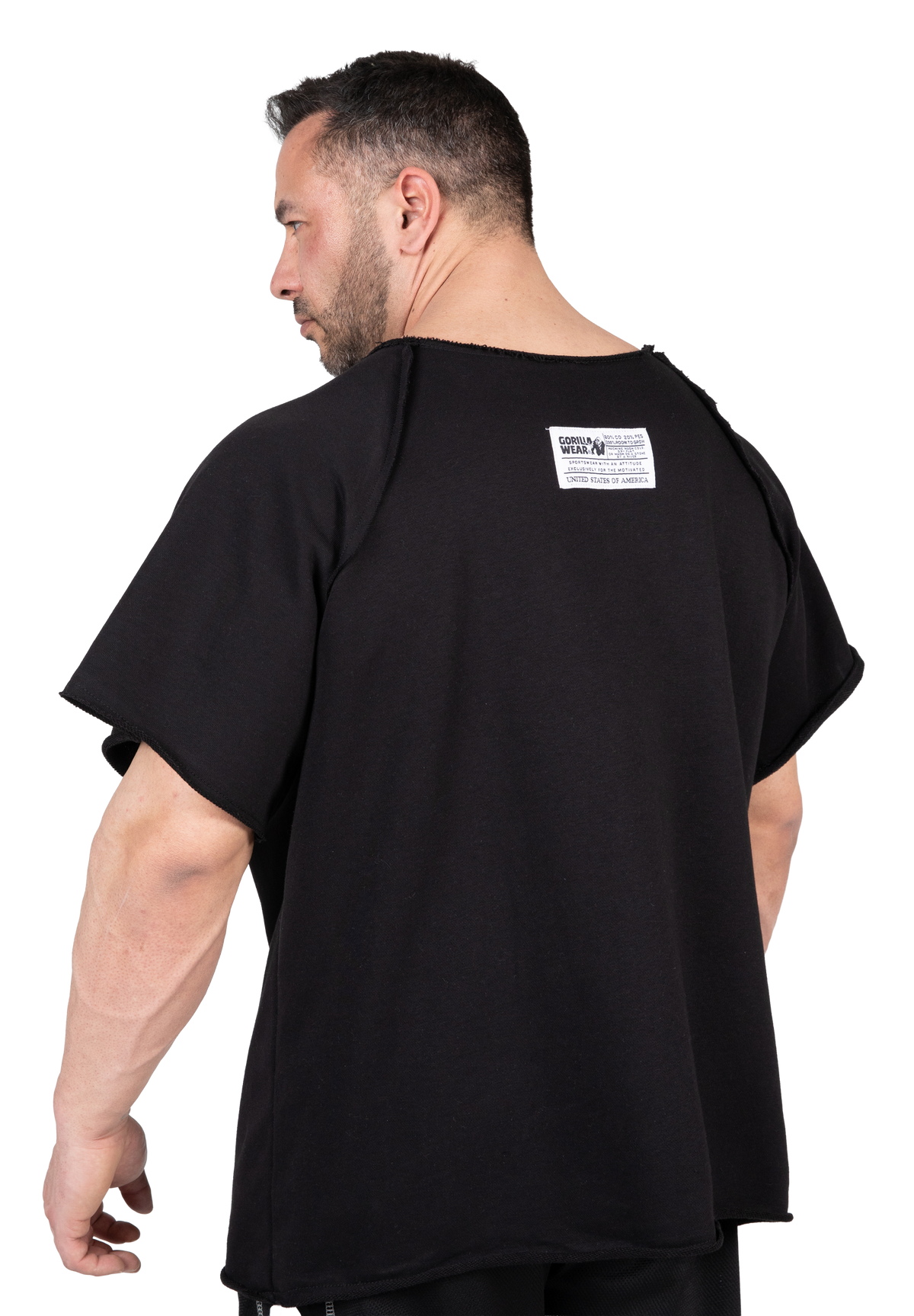 Gorilla Wear Classic Workout Top T-Shirt & Tops Black