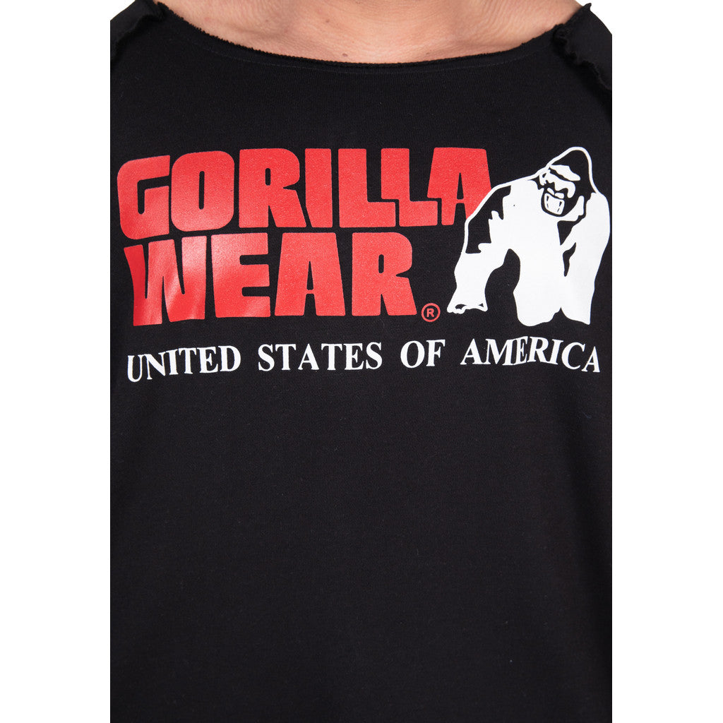 Gorilla Wear Classic Workout Top T-Shirt & Tops Black