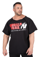 Gorilla Wear Classic Workout Top T-Shirt & Tops Black