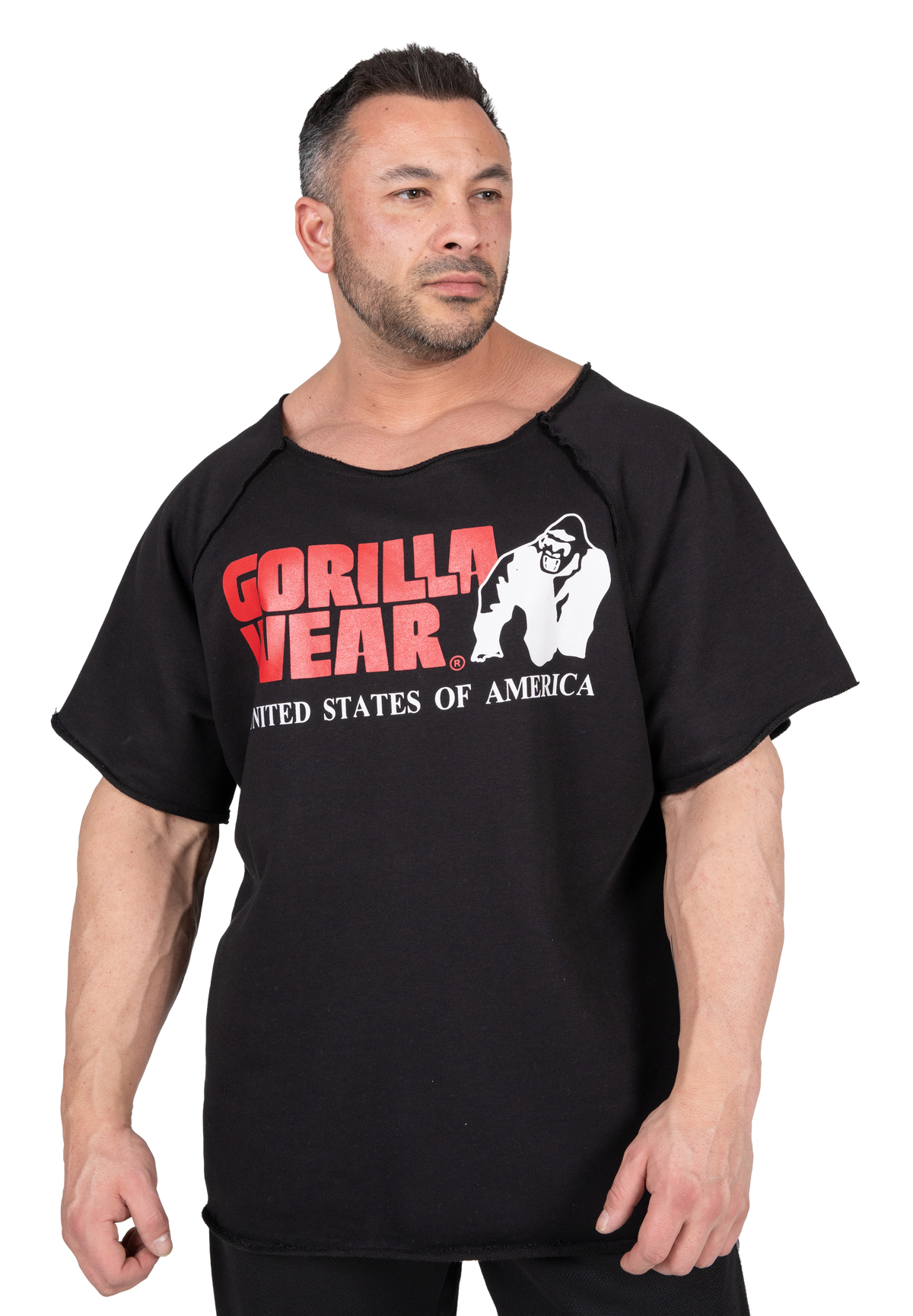 Gorilla Wear Classic Workout Top T-Shirt & Tops Black