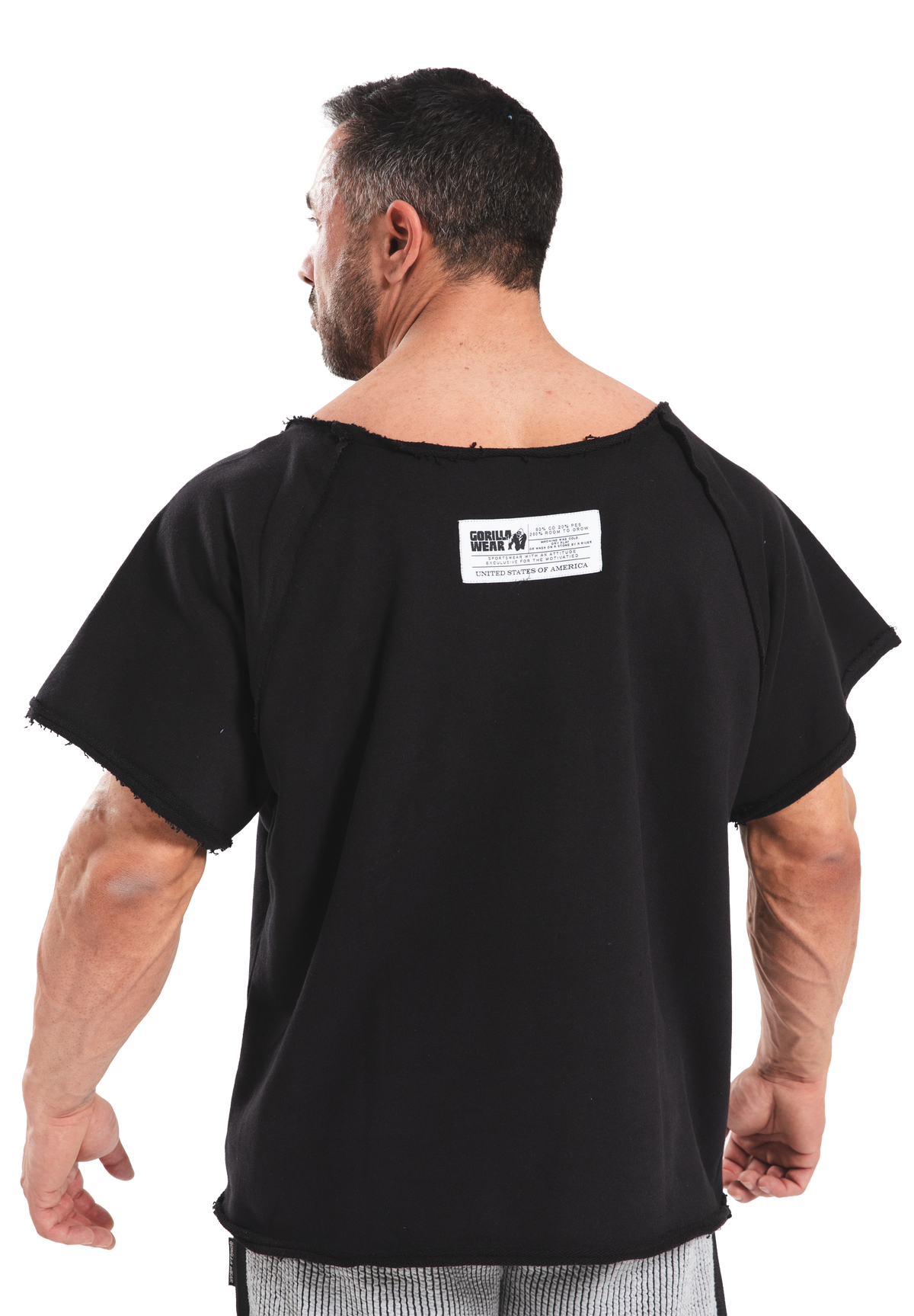 Gorilla Wear Classic Workout Top T-Shirt & Tops Black/Gold