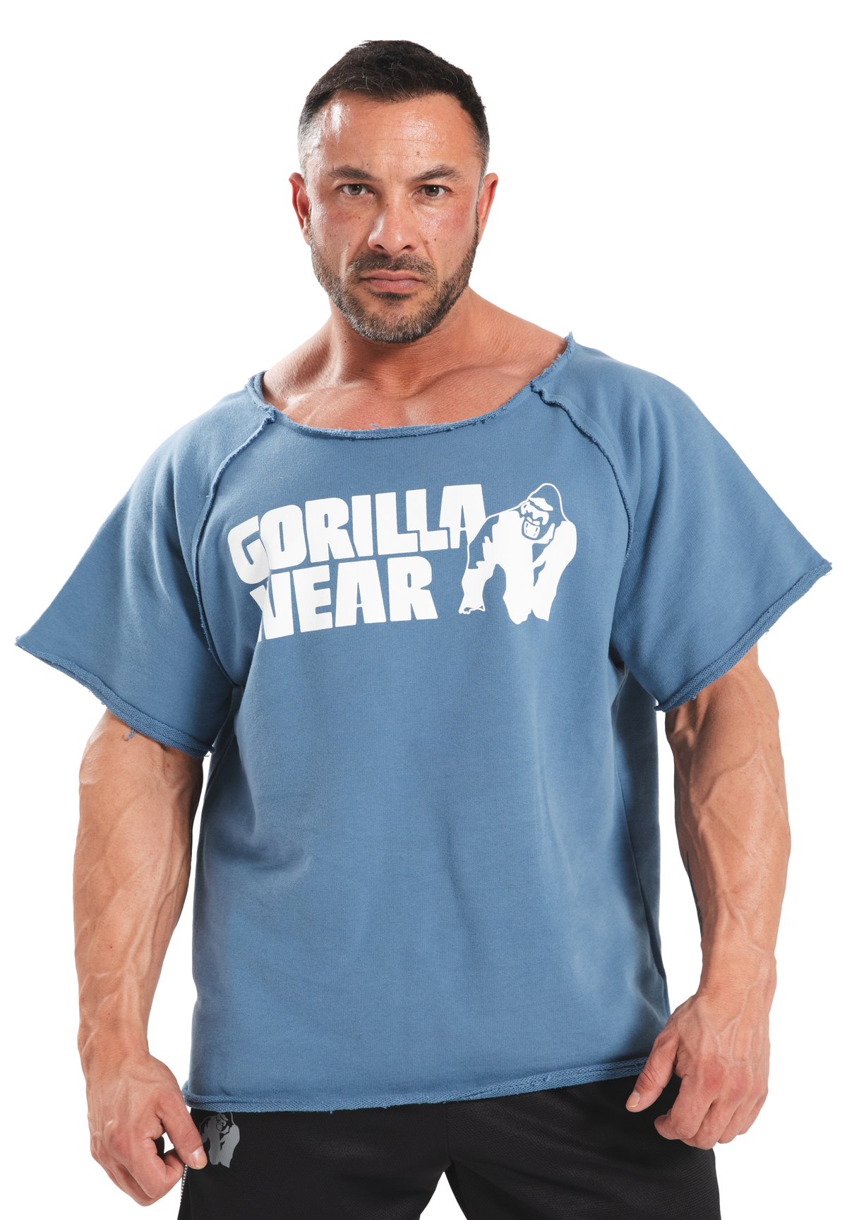 Gorilla Wear Classic Workout Top T-Shirt & Tops Coronet Blue