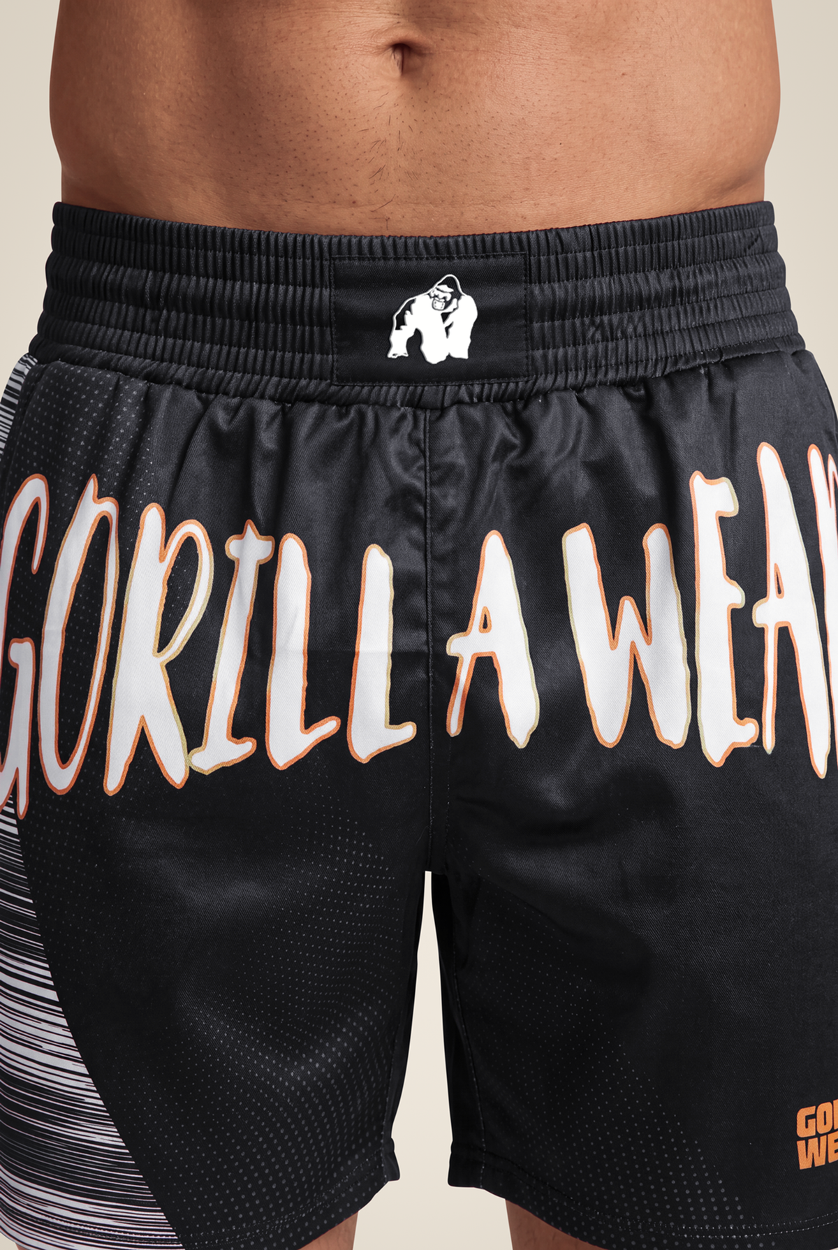 Gorilla Wear Clayton Boxing Shorts Shorts Black/Gold
