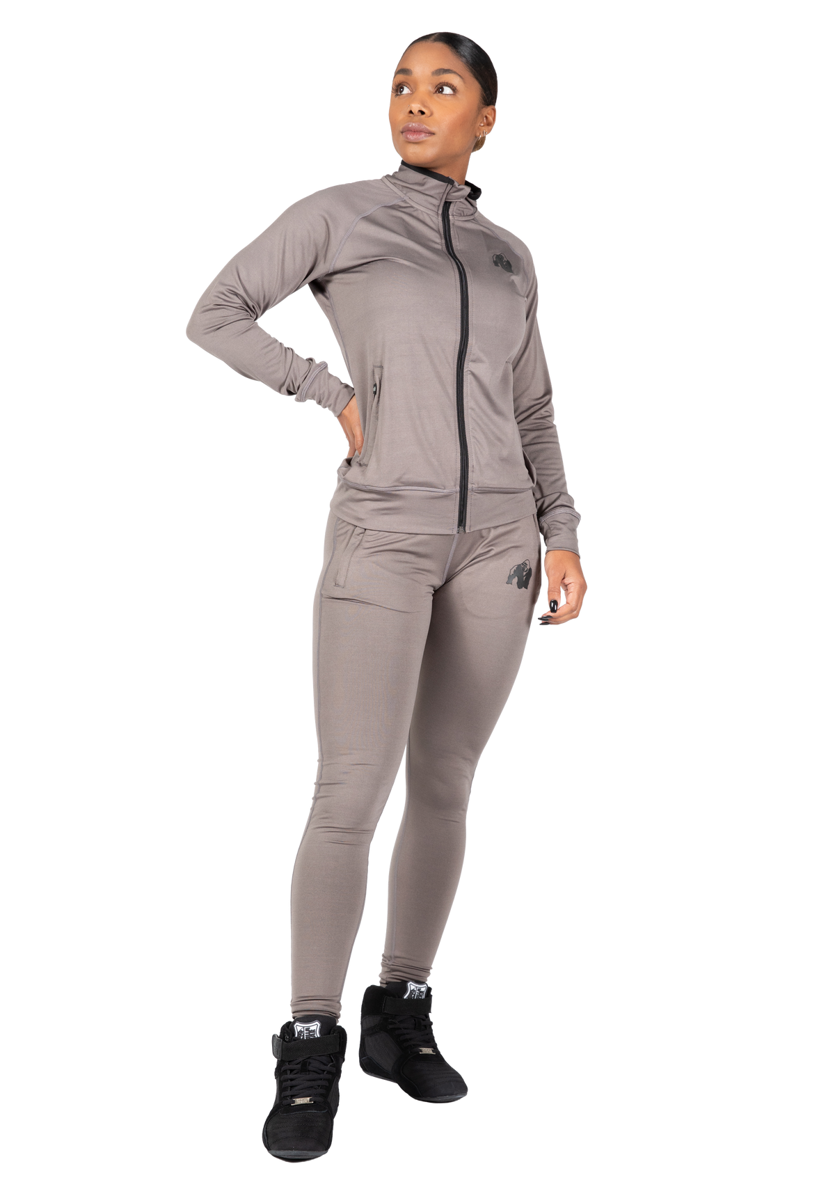 Gorilla Wear Cleveland Track Jacket Jacket Gray