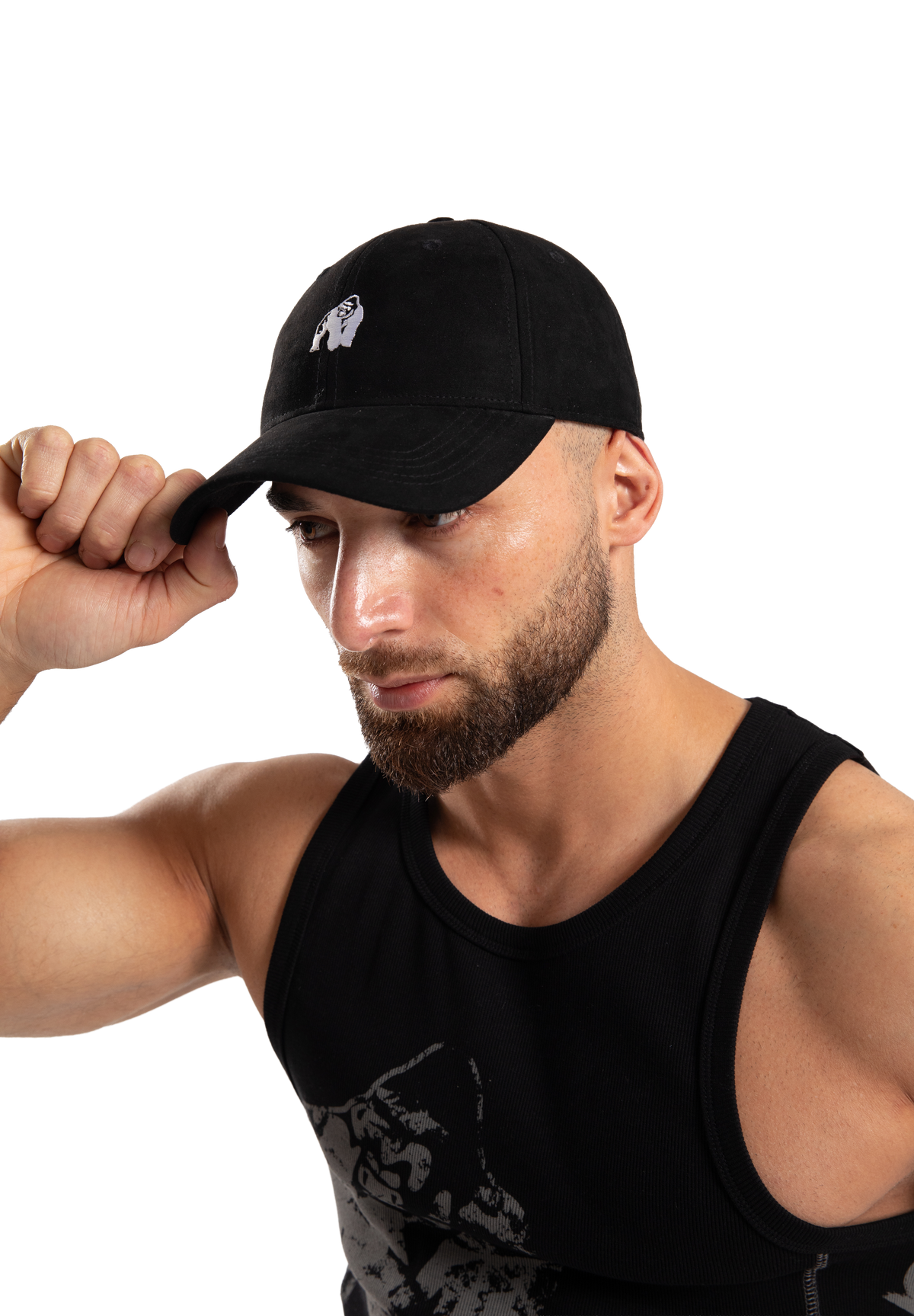 Gorilla Wear Cody Suede Cap Caps & Beanies Black