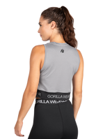 Gorilla Wear Colby Cropped Tank Top Tank Top Gray