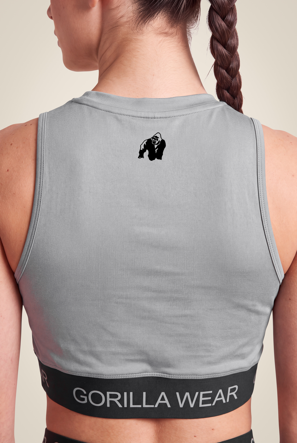Gorilla Wear Colby Cropped Tank Top Tank Top Gray