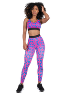 Gorilla Wear Colby Sports Bra Sports Bra Blue/Pink