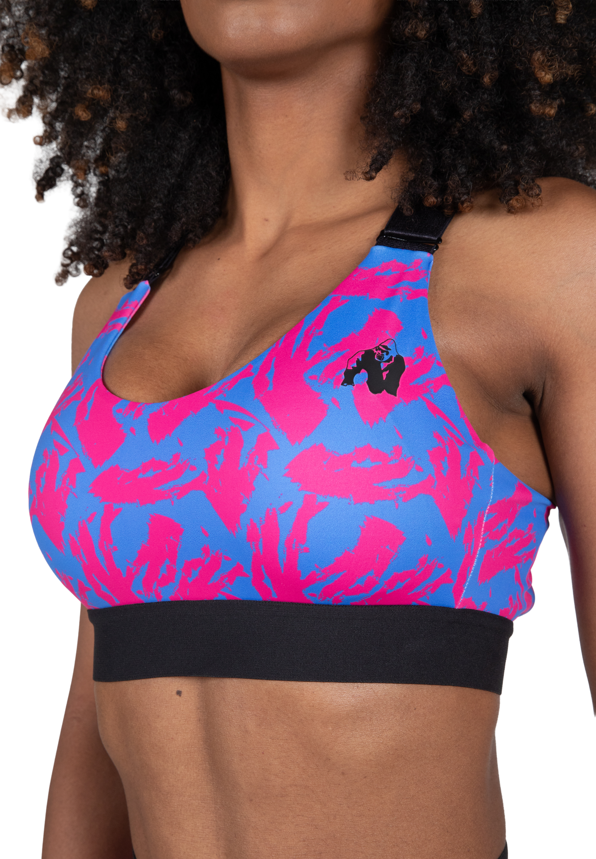 Gorilla Wear Colby Sports Bra Sports Bra Blue/Pink