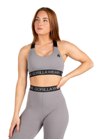Gorilla Wear Colby Sports Bra Sports Bra Gray