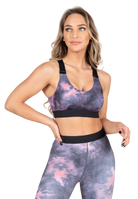 Gorilla Wear Colby Sports Bra Sports Bra Gray/Pink