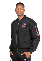 Gorilla Wear Covington Bomber Jacket Jacket Black
