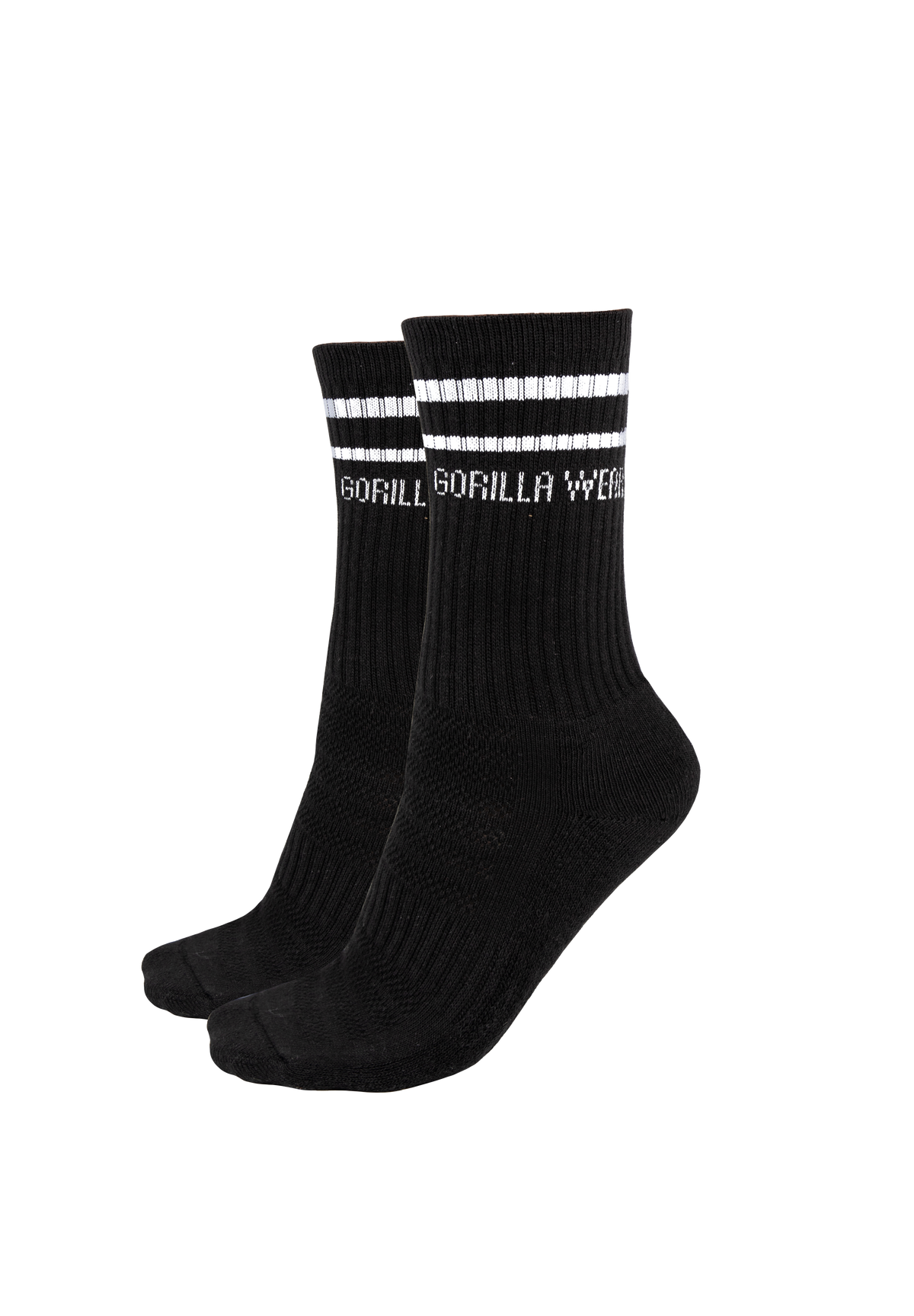 Gorilla Wear Crew Socks 2-Pack Socks Black