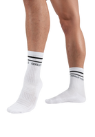 Gorilla Wear Crew Socks 2-Pack Socks White