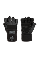 Gorilla Wear Dallas Wrist Wraps Gloves Workout Gloves & Grips Black