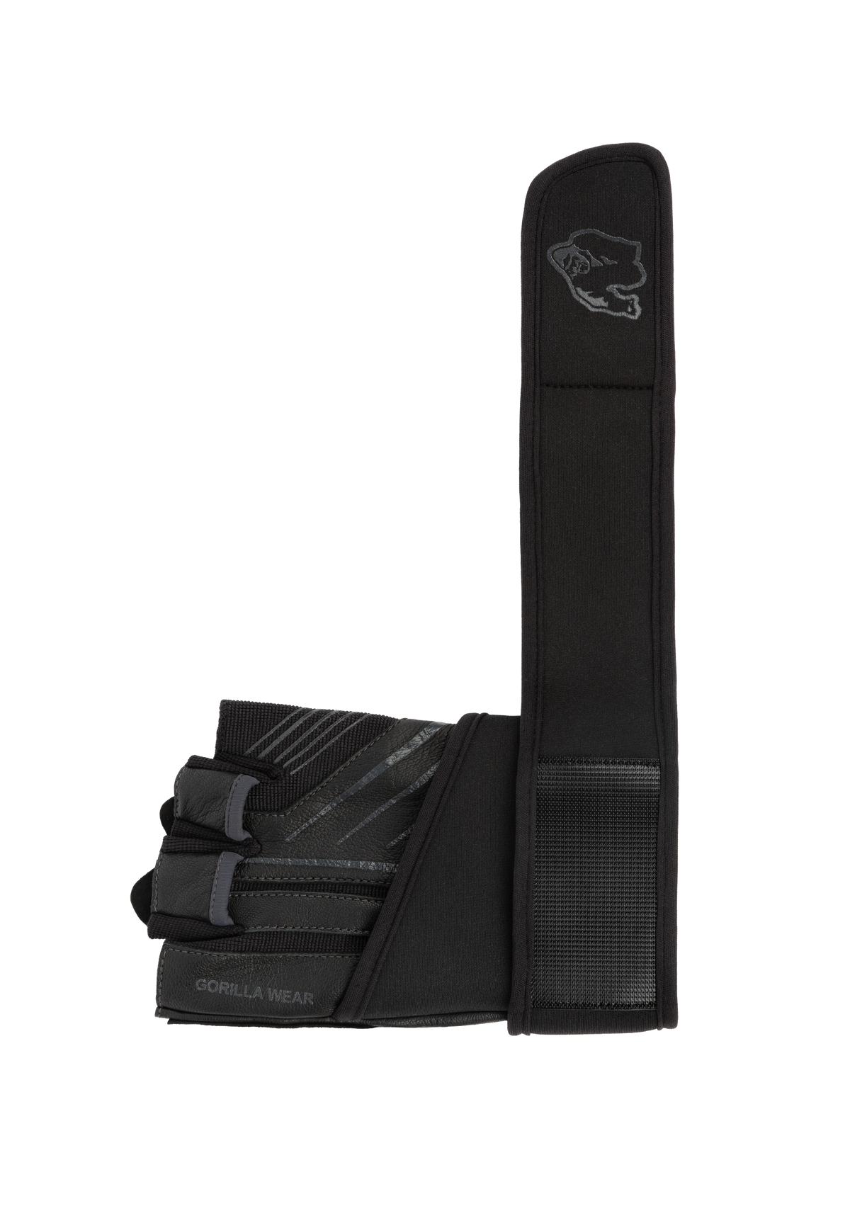 Gorilla Wear Dallas Wrist Wraps Gloves 2.0 Workout Gloves & Grips Black/Gray