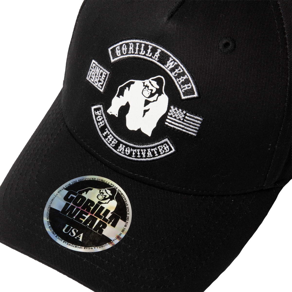 Gorilla Wear Darlington Cap Caps & Beanies Black
