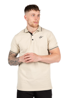 Gorilla Wear Delano Polo T-Shirt & Tops Beige/Black