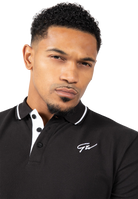 Gorilla Wear Delano Polo T-Shirt & Tops Black/White