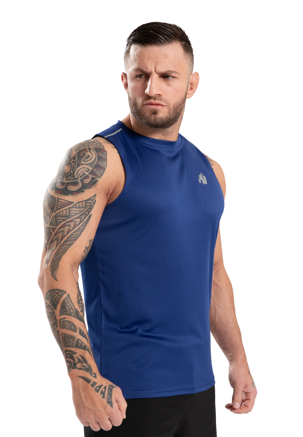 Gorilla Wear Easton Tank Top Tank Top Blue