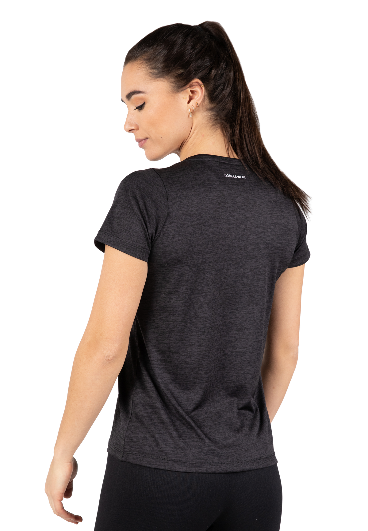 Gorilla Wear Elmira V-Neck T-Shirt T-Shirt & Tops Black
