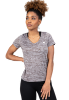 Gorilla Wear Elmira V-Neck T-Shirt T-Shirt & Tops Gray Melange
