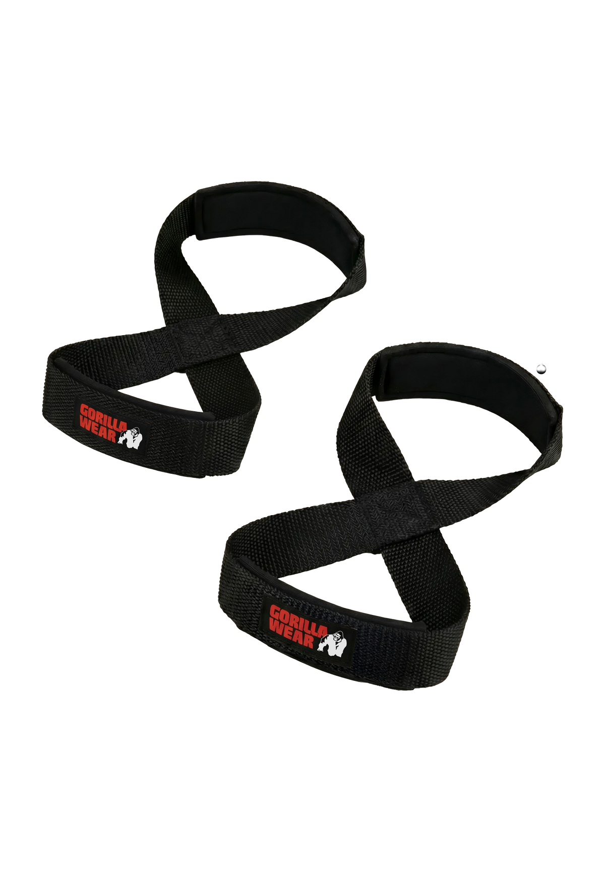 Gorilla Wear Figure 8 Lifting Straps Lifting Straps & Wraps Black