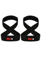 Gorilla Wear Figure 8 Lifting Straps Lifting Straps & Wraps Black