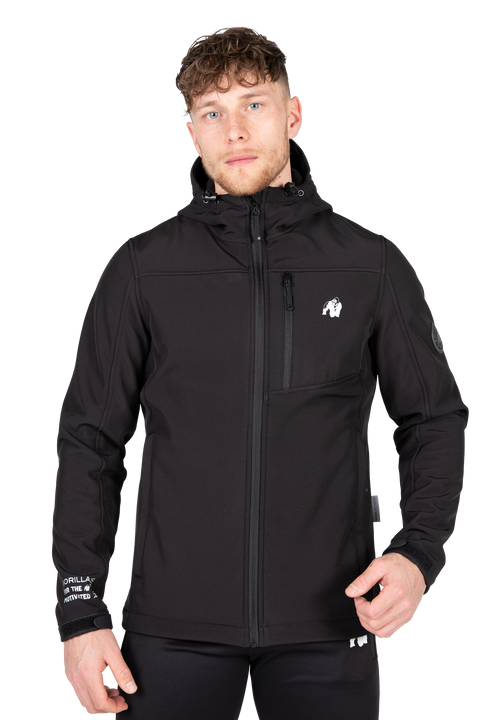 Foster Softshell Jacket - Black – Gorilla Wear