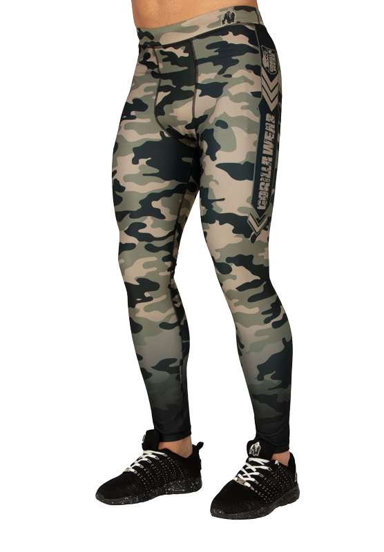 Gorilla Wear Franklin Men's Tights Tights Army Green