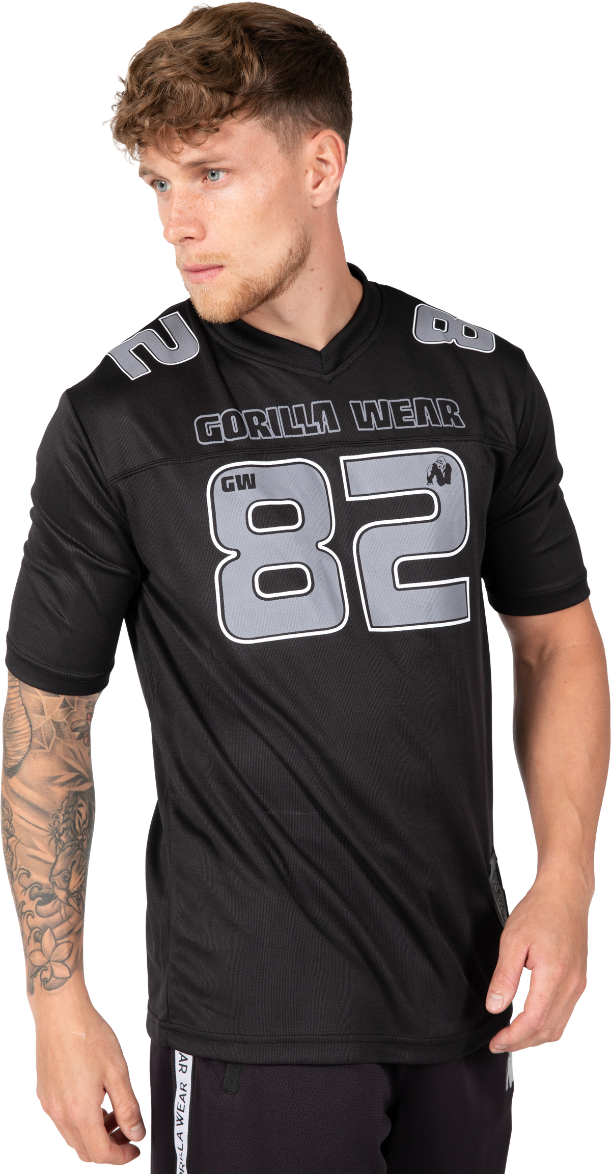 Gorilla Wear Fresno T-Shirt T-Shirt & Tops Black/Gray