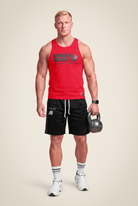 Gorilla Wear Functional Mesh Shorts Shorts Black/Red