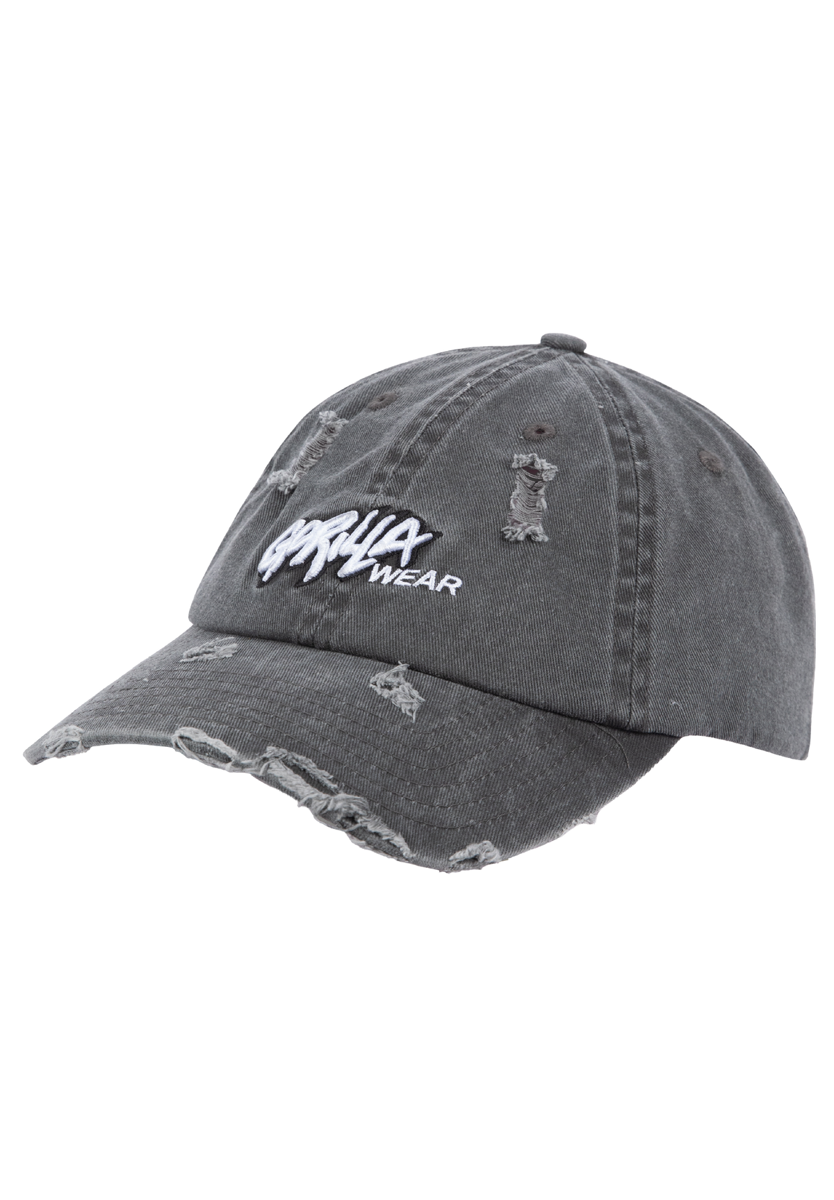 Gorilla Wear Galway Distressed Cap Caps & Beanies Washed Gray