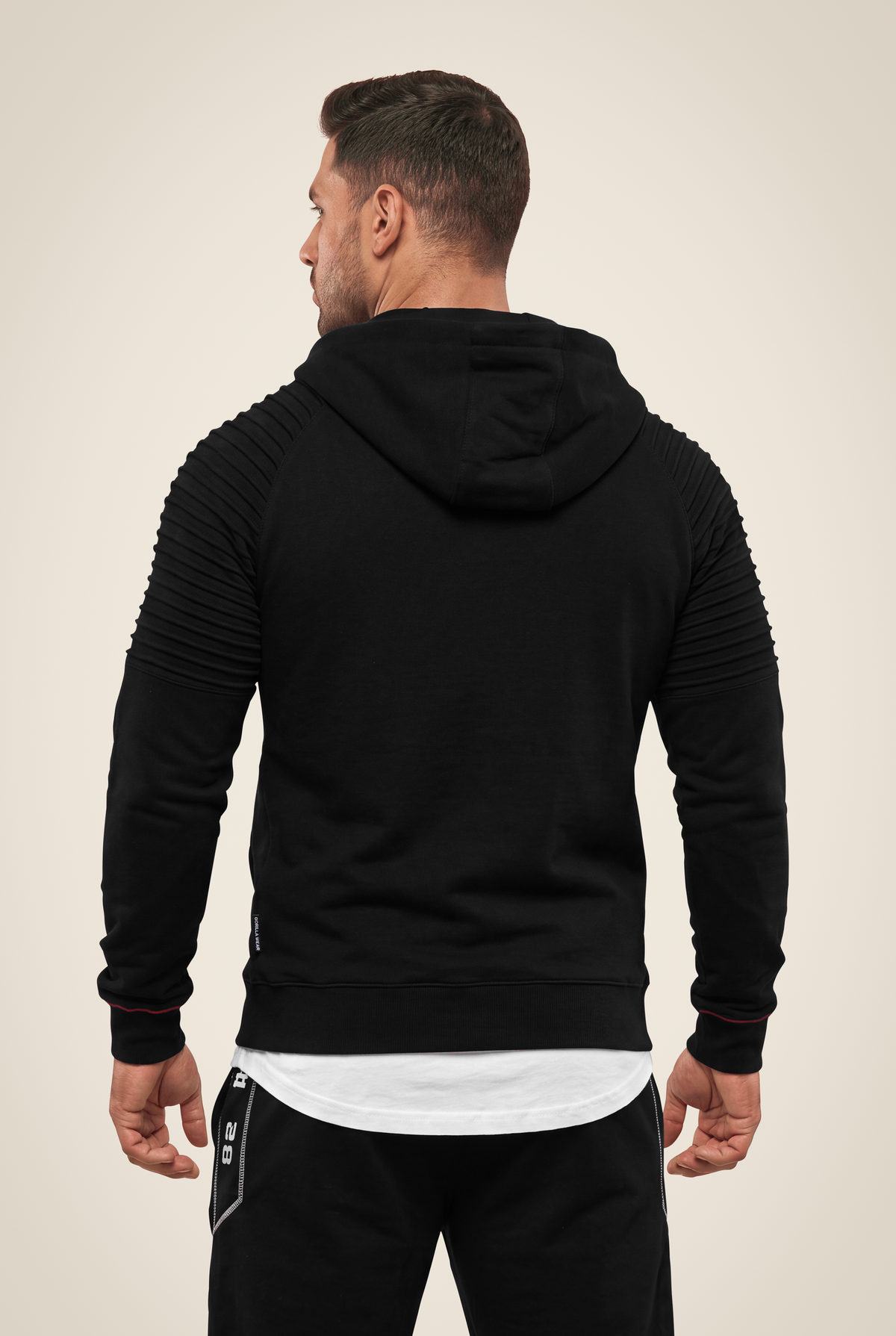 Gorilla Wear Georgia Zipped Hoodie Hoodie & Sweatshirt Black