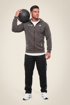 Gorilla Wear Georgia Zipped Hoodie Hoodie & Sweatshirt Gray