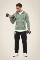 Gorilla Wear Georgia Zipped Hoodie Hoodie & Sweatshirt Green