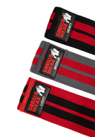 Gorilla Wear Glute Bands 3-Pack Lifting Straps & Wraps Black/Red/Gray