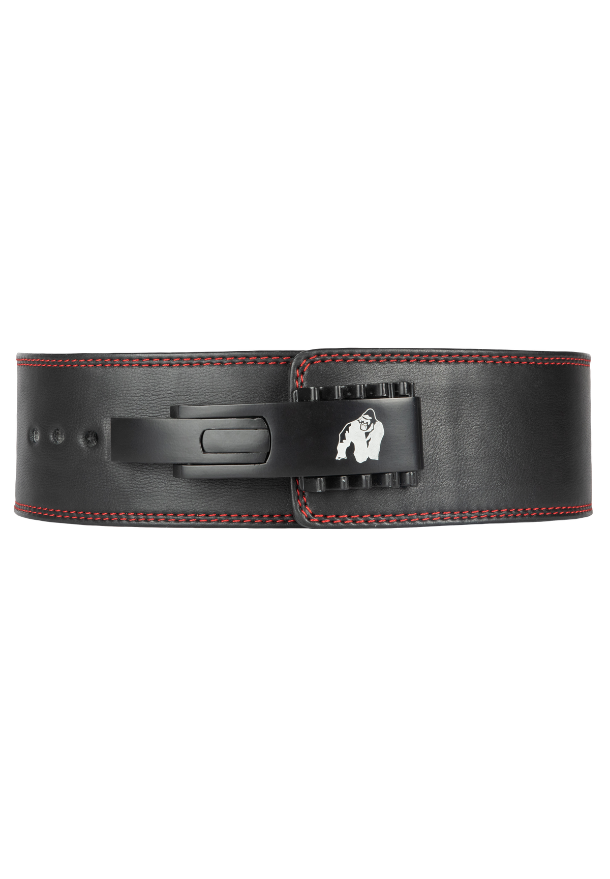 Gorilla Wear Gorilla Wear 4 Inch Premium Leather Lever Belt Lifting Belts Black
