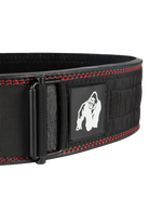 Gorilla Wear Gorilla Wear 4 Inch Premium Leather Lifting Belt Lifting Belts Black