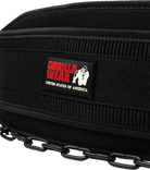 Gorilla Wear Gorilla Wear Nylon Dip Belt Lifting Belts Black