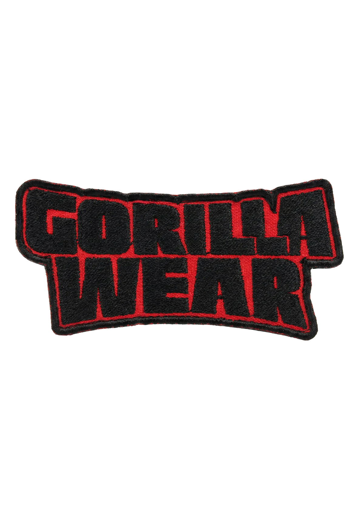 Gorilla Wear Gorilla Wear Unleashed Patch Keychain Black/Red