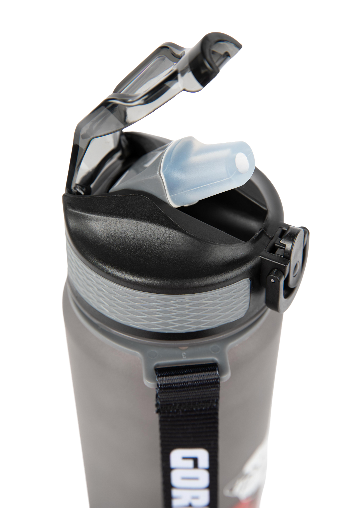 Gorilla Wear Gradient Water Bottle 1000ML Shakers & Bottles Black/Gray