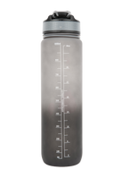 Gorilla Wear Gradient Water Bottle 1000ML Shakers & Bottles Black/Gray